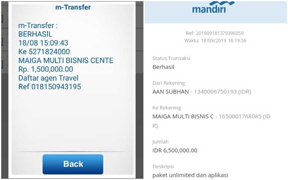 #htmlcaption116 Bukti Transfer 2
