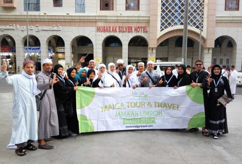 #htmlcaption126 Jama'ah Umroh Madinah Maiga Travel