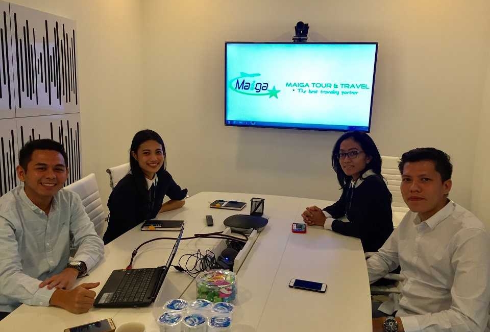 #htmlcaption132 Meeting Maiga Travel With PT Sandiva