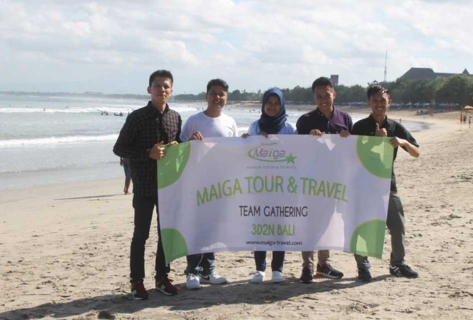 Team Gathring Bali Maiga Travel