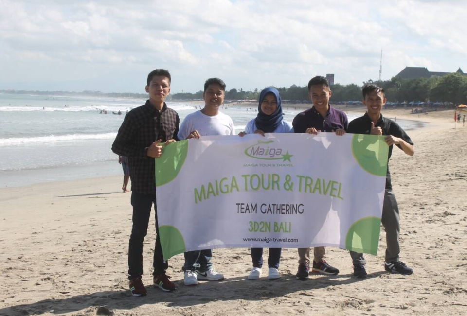 #htmlcaption127 Team Gathring Bali Maiga Travel