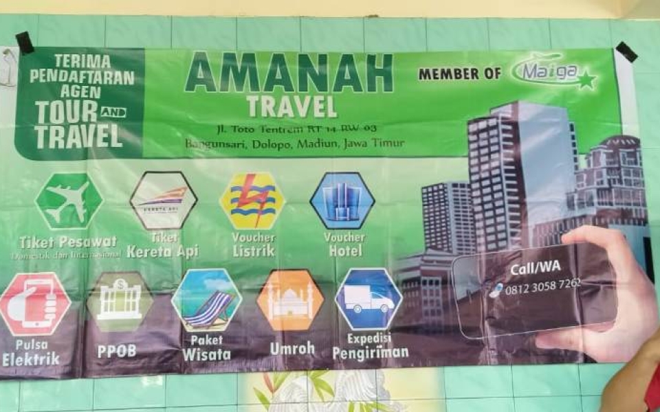 #htmlcaption148 Banner Amanah Travel