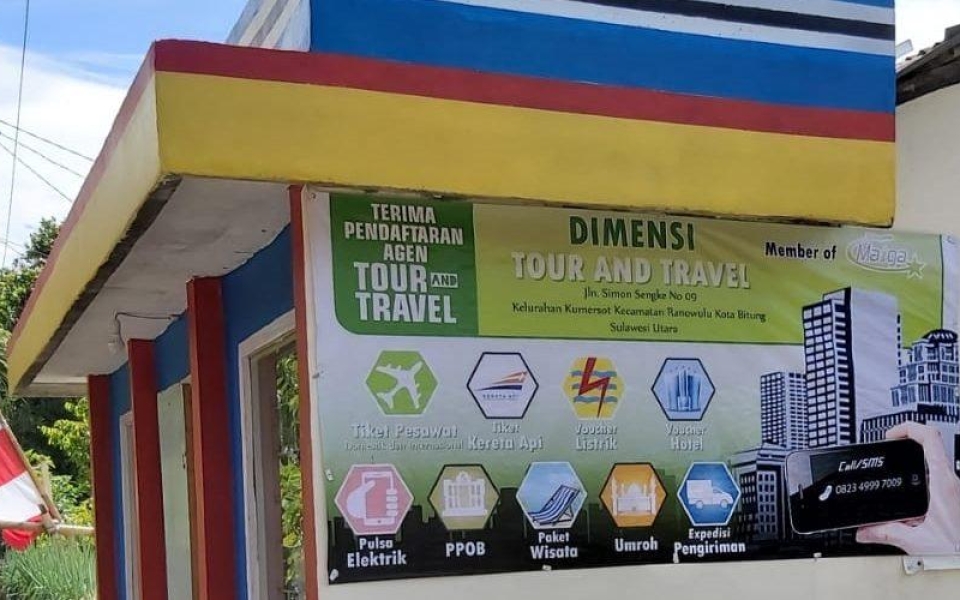 Banner Dimensi Travel